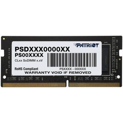 Patriot SL DDR4 8GB 3200MHz SODIMM EAN: 814914027196