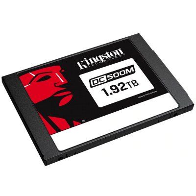 KINGSTON DC500R 1,92TB Enterprise SSD, 2,5” 7mm, SATA 6 Gb/s, Read/Write: 555 / 525 MB/s, Random Read/Write IOPS 98K/24K