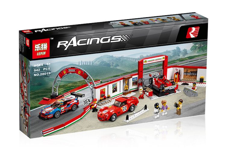 Конструктор LEPIN 28019 Гараж Феррари