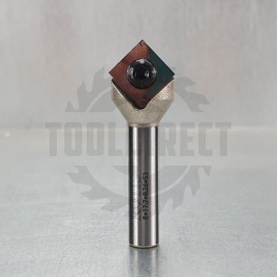 Фреза концевая конусная V-образная угол V=90° со сменными ножами D=17.7х9х53 S=8 Z1 Rotis