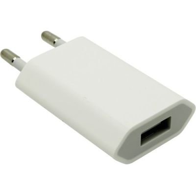 Блок питания Apple USB, 5W для iPhone, iPod (5V, 1A)