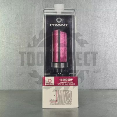 Фреза обгонная (верхний подшипник) D=19.05x38.1x83 S=8 Z2 PROCUT INDUSTRIAL