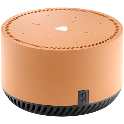 Домашняя мультимедийная платформа "Яндекс.Станция Лайт" Цвет: бежевый