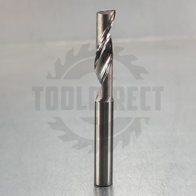 Фреза спиральная Z1 однозаходная по алюминию, акрилу и композитным плитам ПВХ D=5x20x45 S=5 Rotis