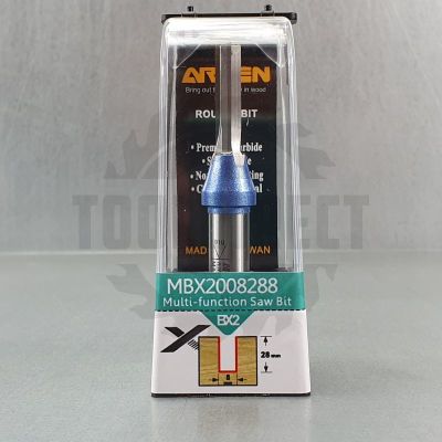 Фреза прямая пазовая монолитная усиленная для фрезера и ЧПУ "Х2" D=8x28x83 S=12 Z3 VHW ARDEN