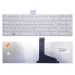Клавиатура для ноутбука Toshiba Satellite C50, C50D, C50-A, C50D-A, C55, C55-A, C55DT, C55DT-A белая