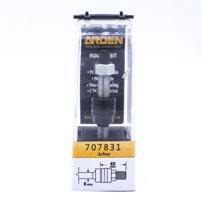 Державка для сменных дисков (крепление гайкой) L=77 l1=40 S=8 ARDEN