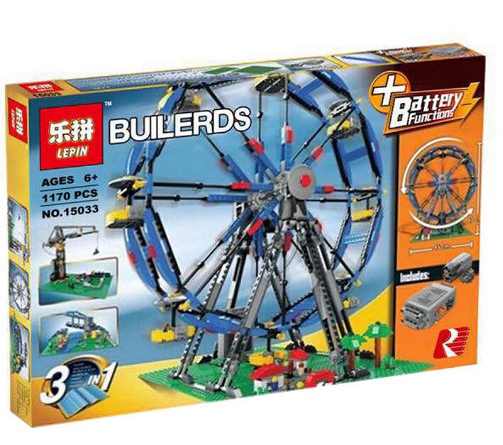Конструктор LEPIN 15033 Колесо обозрения 3-в-1 | 4957, 10247