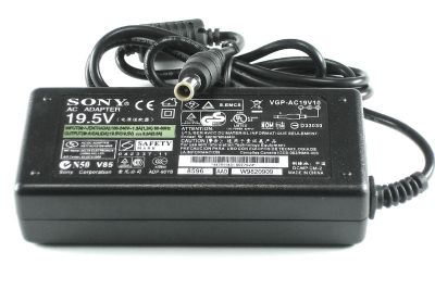 Блок питания Sony 19.5V, 3.3A, 6.5x4.4мм с иглой, 65W, без сетевого кабеля, ORG