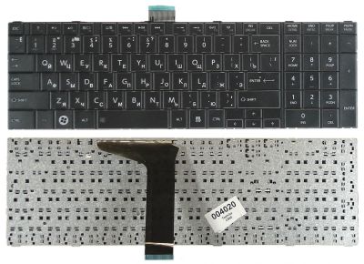 Клавиатура для ноутбука Toshiba Satellite C850, C870, C875 черная