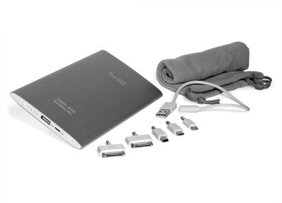 Внешний аккумулятор TopON TOP-AIR 6500mAh (24Wh), Lightning, micro-USB, mini-USB, Apple 30pin