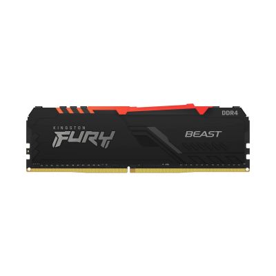 KINGSTON DRAM 32GB 3200MHz DDR4 CL16 DIMM FURY Beast RGB Black EAN: 740617319125