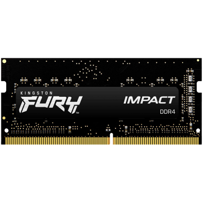 Kingston DRAM 16GB 3200MHz DDR4 CL20 SODIMM FURY Impact EAN: 740617318395
