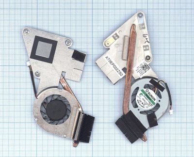 Вентилятор (кулер) Dell Inspiron Mini 12 1090, 1019, 1110, 1210, RX56X, система охлаждения в сборе