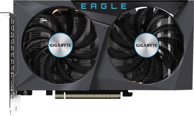 GIGABYTE Video Card NVidia GeForce RTX 3050 EAGLE 8G GDDR6/128bit, PCI-E 4.0, 2xDP 1.4a, 2xHDMI 2.1, WINDFORCE 2X, Protection Back Plate, ATX Retail