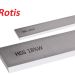 Нож строгальный фуговальный 410x30x3 (сталь HSS 18% W качество) ROTIS (1 шт.)