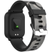 CANYON Teenager smart watch, 1.3 inches IPS full touch screen, black plastic body, IP68 waterproof, BT5.0, multi-sport mode, built-in kids game, compatibility with iOS and android, 155mAh battery, Hos