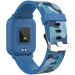 CANYON Teenager smart watch, 1.3 inches IPS full touch screen, blue plastic body, IP68 waterproof, BT5.0, multi-sport mode, built-in kids game, compatibility with iOS and android, 155mAh battery, Host