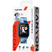 CANYON Teenager smart watch, 1.3 inches IPS full touch screen, blue plastic body, IP68 waterproof, BT5.0, multi-sport mode, built-in kids game, compatibility with iOS and android, 155mAh battery, Host