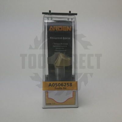 Фреза псевдофилёнка "Волна-1" R=9.5 D=28.6x14.3x54.3 S=12 ARDEN