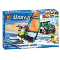 Конструктор BELA 10647 Внедорожник с прицепом для катамарана | 60149