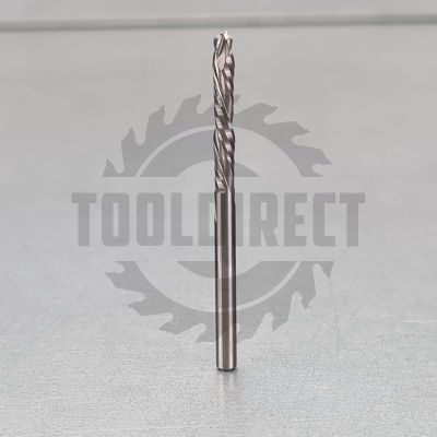 Фреза спиральная Z2 двунаправленный рез (компрессионная) D=3.175x22x50 S=3.175 Rotis