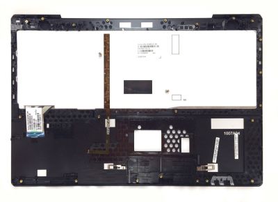 Клавиатура для ноутбука Sony Vaio VPC-SE черная, верхняя панель в сборе