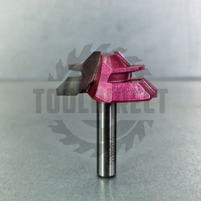 Фреза угловое сращивание 45° Z=2 D=38.1x12.7x45 S=8 PROCUT INDUSTRIAL 603811P