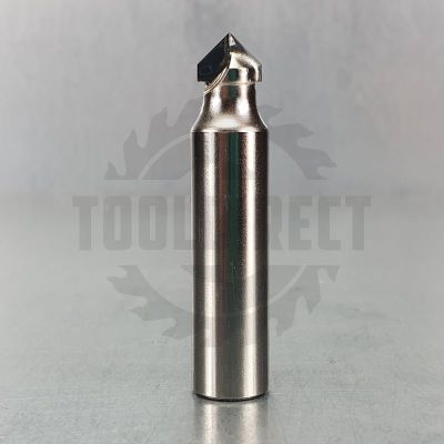 Фреза алмазная конусная V-образная угол 90° D=9.5x7 S=12 PCD Rotis