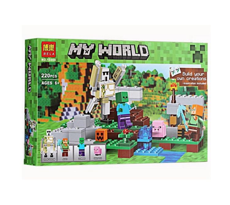 Конструктор BELA 10468 Железный голем | 21123