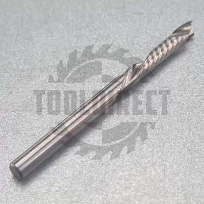 Фреза спиральная однозаходная Z1 двунаправленный рез (компрессионная) D=4x22x50 S=4 Z1 Tideway