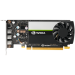 PNY NVIDIA T400 2 GB GDDR6, 64-bit, PCIEx16 3.0, mini DP 1.4 x3, Active cooling, LP, Bulk
