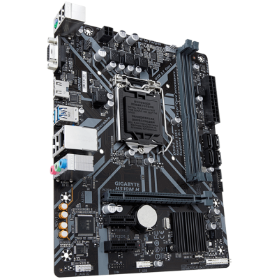 GIGABYTE MB H310 rev 1.1 (S1151, 2xDDR4, VGA, HDMI, 1xPCIex16, 2xPCIex1, ALC887, Realtek 8118 LAN, 4xSATA III, 4x USB3.1, 6x USB2.0) mATX, retail
