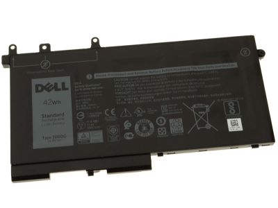 Аккумулятор Dell Latitude E5280, E5480, E5580 (3DDDG), 42Wh, 11.4V, ORG