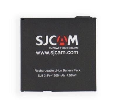 Аккумулятор для камеры SJCAM (SJ8) SJ8 Pro, SJ8 Plus, SJ8 Air  (1200mAh) 3.8V , ORG