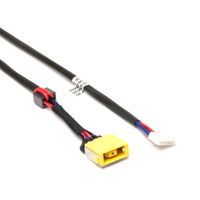 Разъем питания PJ585 для ноутбука Lenovo IdeaPad G400, G500, G505 Series. 11x4.5 mm с иглой. C кабелем 23 см. PN: DC30100P200, DC30100NX00.