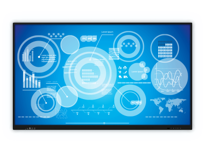 Prestigio Solutions MultiBoard (Monoblock) 65" Light Series: UHD: 3840x2160, OS: Android 8.0, PC: ARM Cortex Dual Core A73+A53 / 3GB RAM / 32GB SSD, IR MultiTouch 20 TP, 7 writing pens, Wall Mount kit